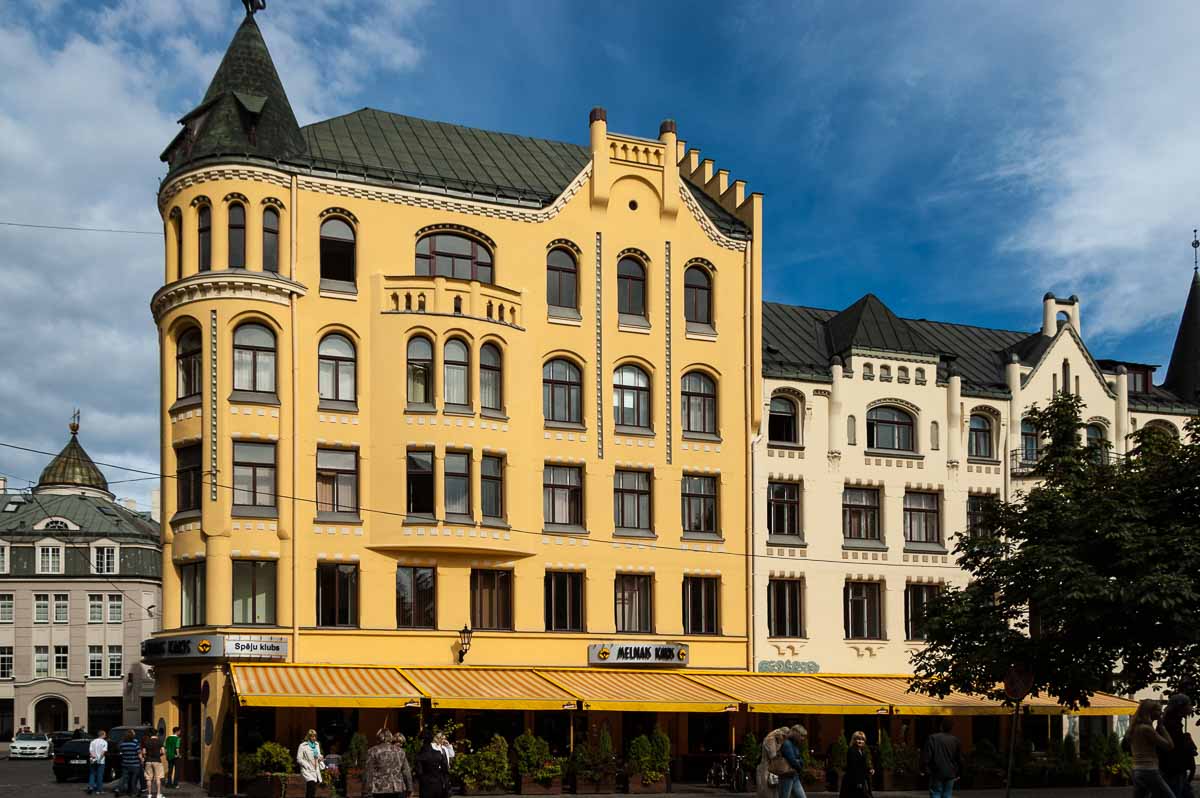 Katzenhaus am Livenplatz, Riga