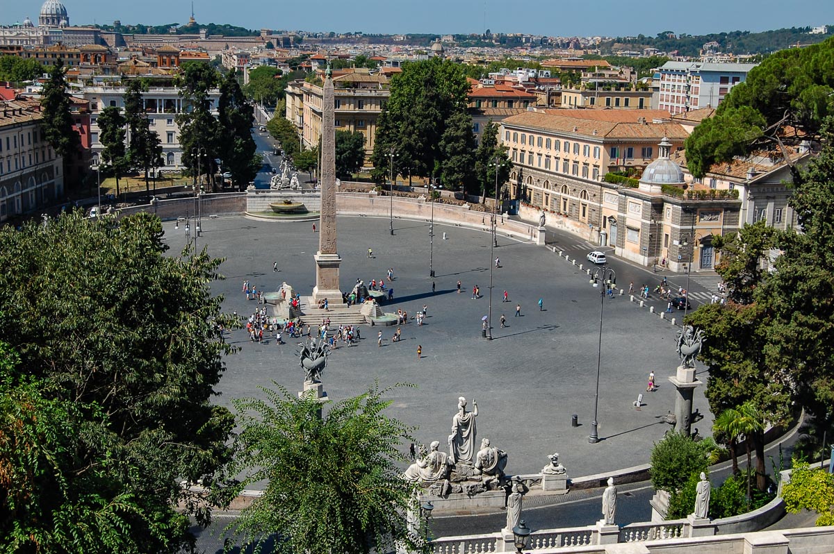 Rom: Piazza del popolo