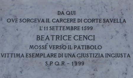 Rom: Beatrice Cenci