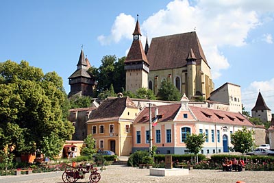 Rumänien - Siebenbürgen - Kirchenburg von Biertälm