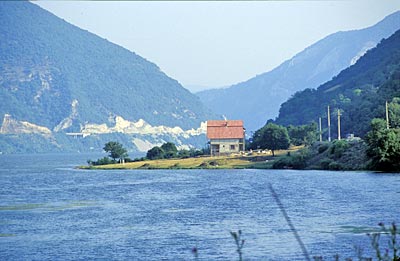 Rumänien Donau Der Fluss