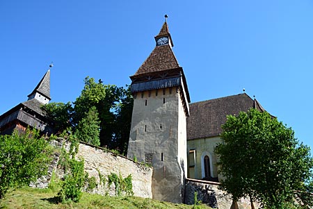 Rumänien - die Kirchenburg in Biertan/Birthälm
