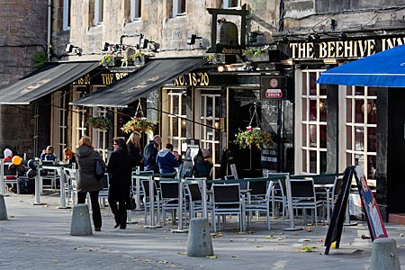 Schottland - The Behive Inn am Grassmarket in Edinburgh
