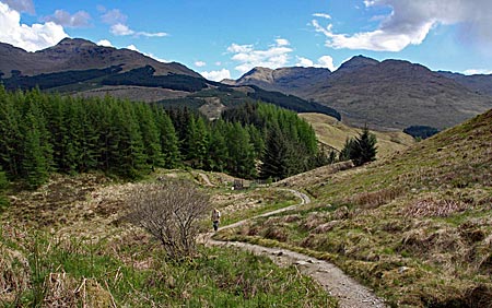 Schottland - Highlands - Unterwegs auf dem West Highland Way zwischen Crianlarich und Tyndrum