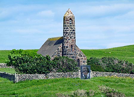 Schottland - keltische Kirche auf Canna