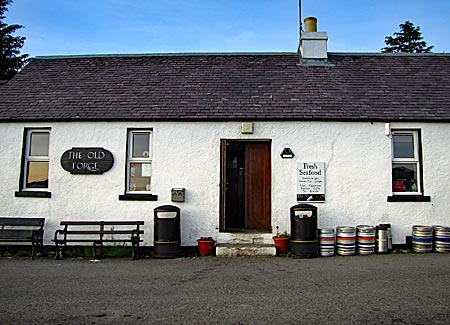 Schottland - Inverie - The Old Forge Inn, entlegendster Pub des britischen Festlands