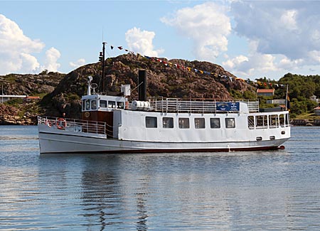 Schweden - Schärenkarten - Ausflugsschiff