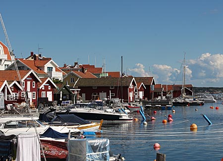 Schweden - Schärengarten - Hafen von Fiskebäckskil