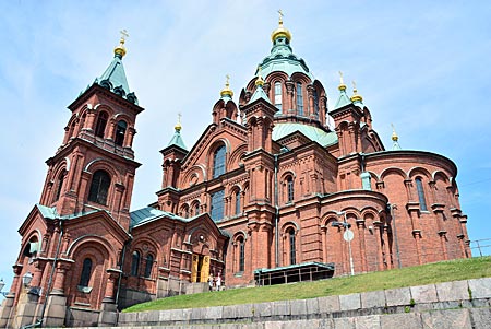 Finnland - Die Uspenski-Kathedrale in Helsinki