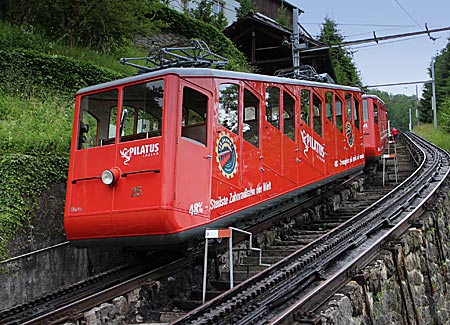 Schweiz - Vierwaldstättersee - Pilatus-Bahn
