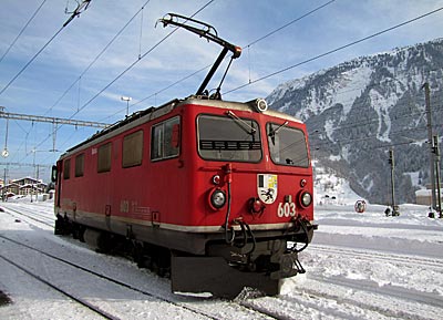 Schweiz - Glacier-Express - Lok