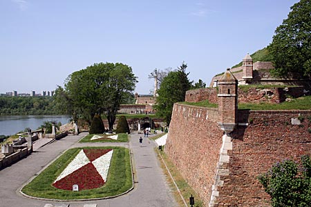 Serbien - Belgrader Festung im Kalamegdan-Park