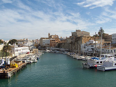 Spanien Balearen Jachthafen