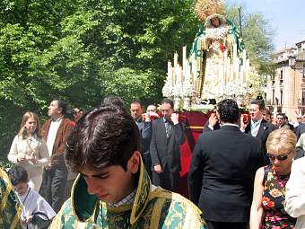 Spanien, Granada-Prozession