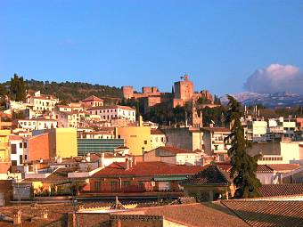 Spanien,Granada-Blick über die Stadt
