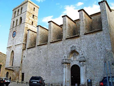 Balearen - Ibiza - Kathedrale in Eivissas
