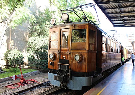 Balearen - Mallorca - historische Straßenbahn