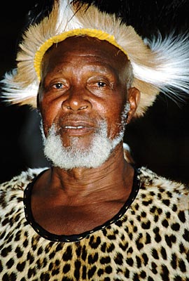 KwaZulu-Natal - Chief eines Dorfes