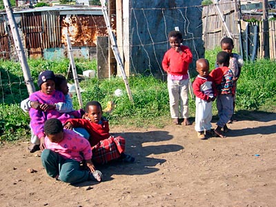 Südafrika - Kinder in einem Township