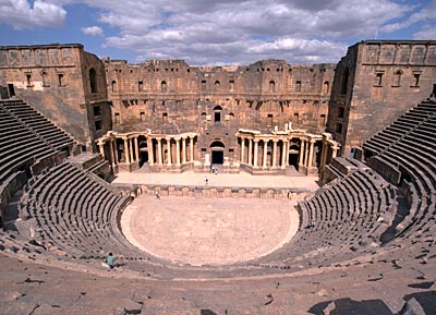 Syrien - Amphitheater in Bosra