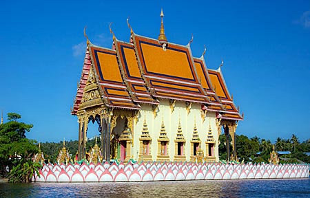 Thailand - Koh Samui - Tempelanlage des Wat Plai Leam
