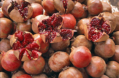 Türkei Granatapfel Früchte