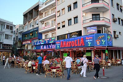Türkei - Küstenstadt Marmaris - Cafes