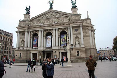Ukraine - Lemberg - Opernhaus