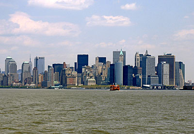 USA - New York - Staten Island Blick auf Manhattan