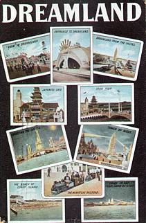 USA Coney Island / Postkarte