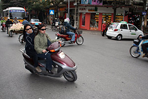 Vietnam Hanoi Kreuzung